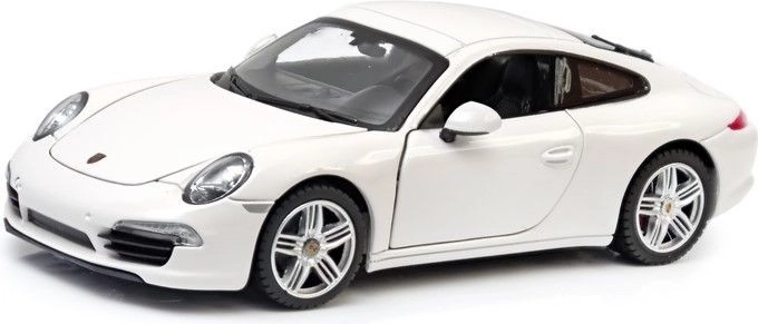 Rastar Porsche 911 Carrera S 1:24 modello auto bianco
