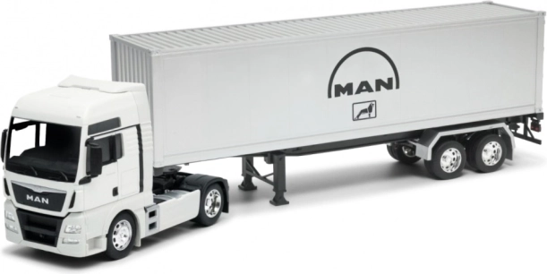 Welly trattore stradale con rimorchio MAN TGX 1:32