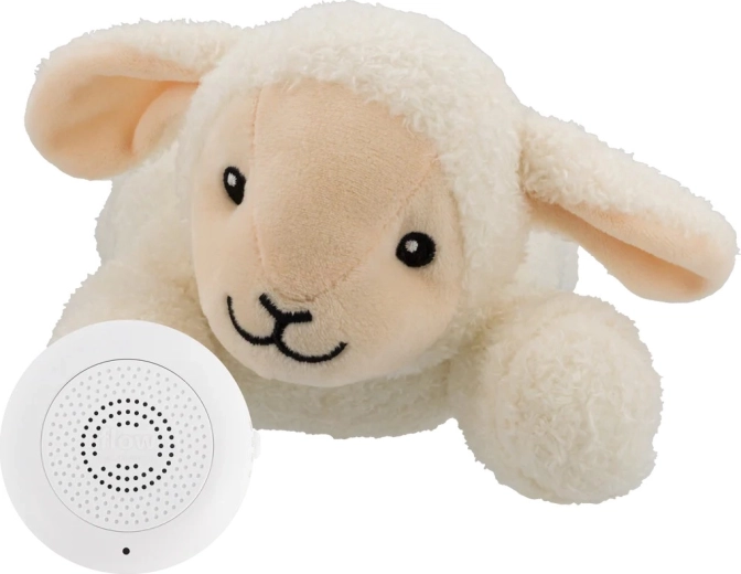 Flow Amsterdam peluche con suono del battito cardiaco Rosie beige