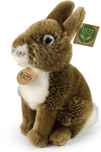 Coniglietto di peluche Rappa marrone 20 cm eco-friendly