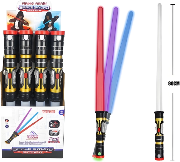 Spada luminosa 3 in 1 per bambini