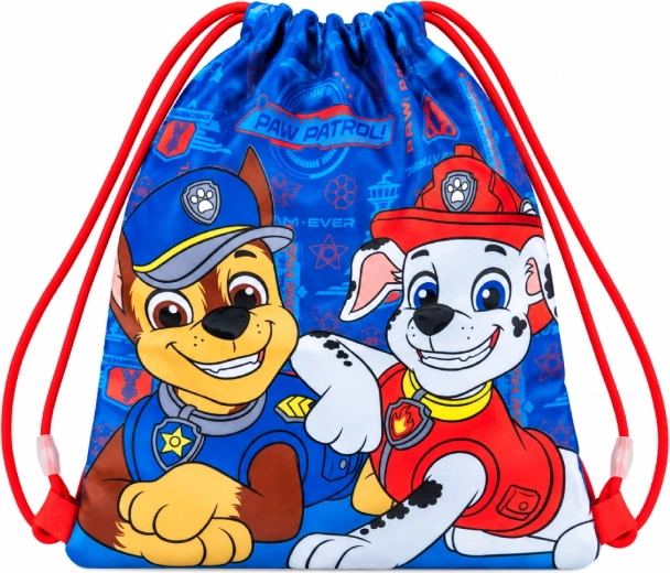 Sacca zaino per bambini Paw Patrol blu