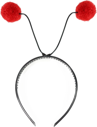 Cerchietto per bambini Coccinella con antenne