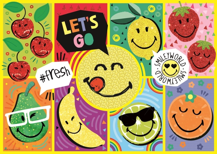 Puzzle 200 pezzi Smiley Allegro