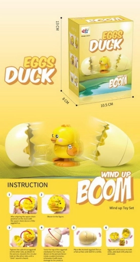 Pulcino a carica nell’ovetto 9,5 cm