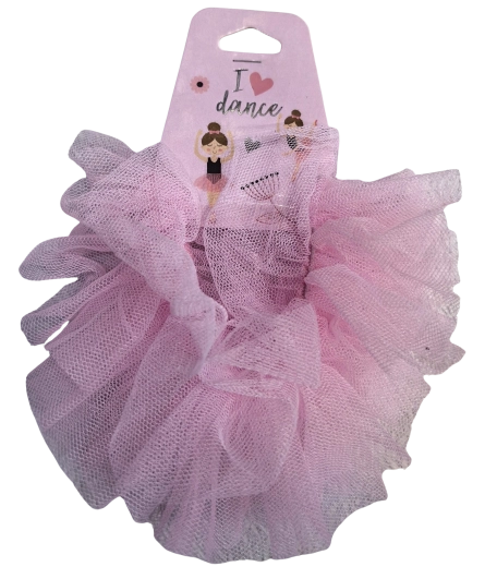 Elastico per capelli da balletto Pink tutu rosa chiaro