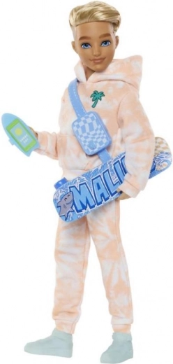 Bambola Barbie Dream Besties Ken con skateboard e accessori