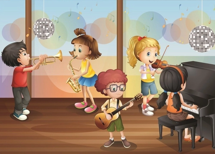 Puzzle orchestra per bambini 100 pezzi