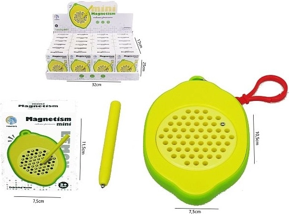 Lavagna da disegno magnetica a forma di limone - 1 pezzo