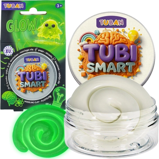Tubi Smart plastilina fluorescente Glow