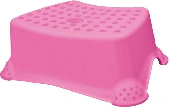 Scaletta per WC e lavabo Little Duck rosa scuro