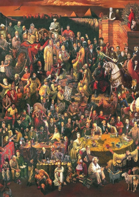 Puzzle 113 personalità 1500 pezzi ART PUZZLE