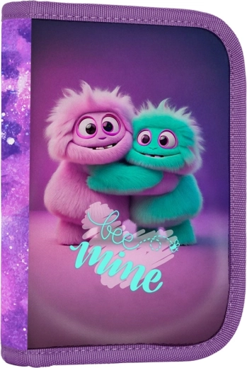 Astuccio scolastico a 1 scomparto con 2 alette MONSTER, vuoto