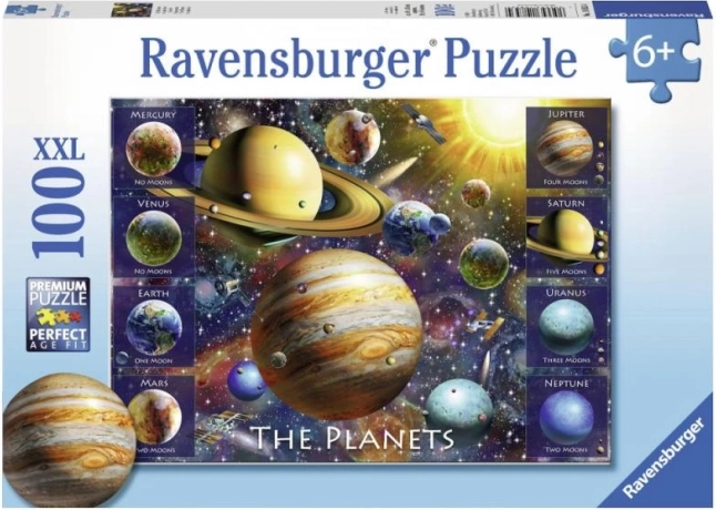 Puzzle Ravensburger Pianeti 100 pezzi