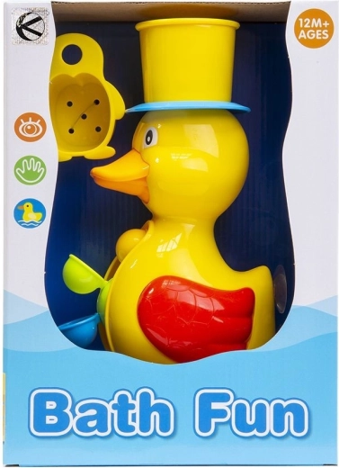Papera colorata da bagno con ventose - 1 pezzo