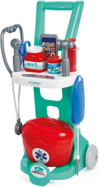 Carrello medico per bambini con accessori
