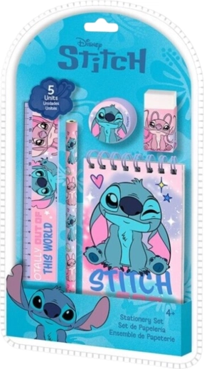 Set scolastico Disney Stitch - 5 pezzi