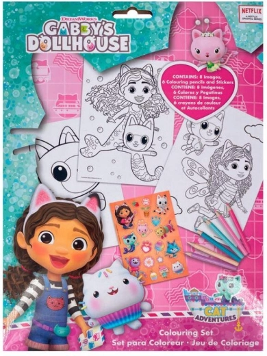 Set creativo da disegno La casa delle bambole di Gabby