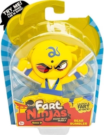 Fart Ninjas action figure con suono Rear Rumbler