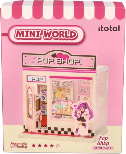i-Total DIY mini diorama negozio Mini World Pop