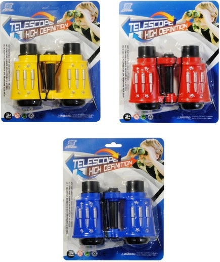 Binocolo per bambini con bussola su cordino - 1 pezzo