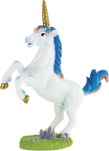 Unicorno Blu figurina dalla collezione Foresta Magica
