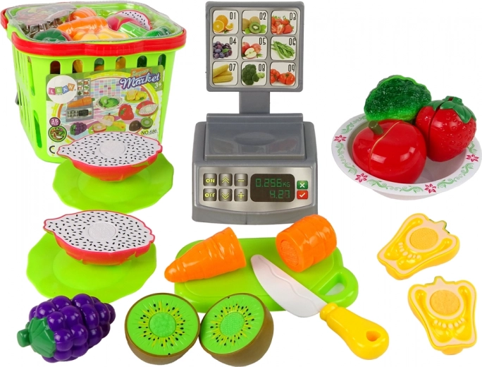 Cestino per tagliare verdure Bilancia da negozio