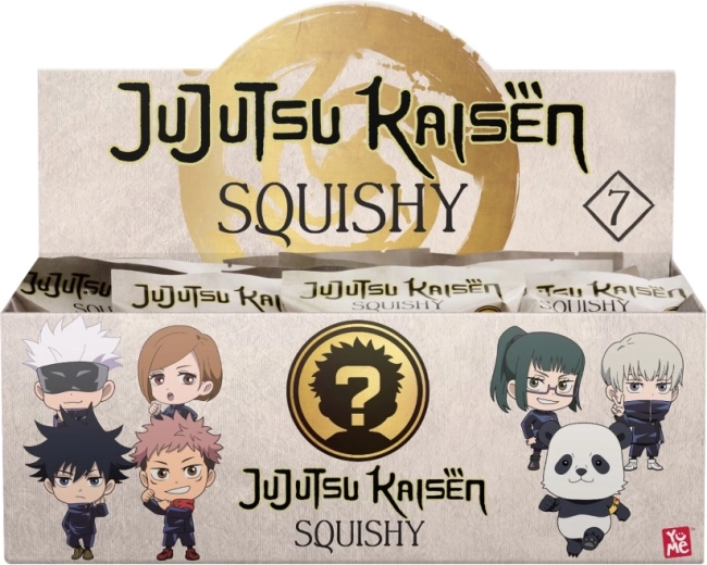 Jujutsu Kaisen Squishme: mini figure da collezione antistress