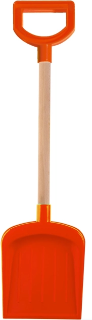 Androni pala con manico in legno e impugnatura 53 cm – Rosso