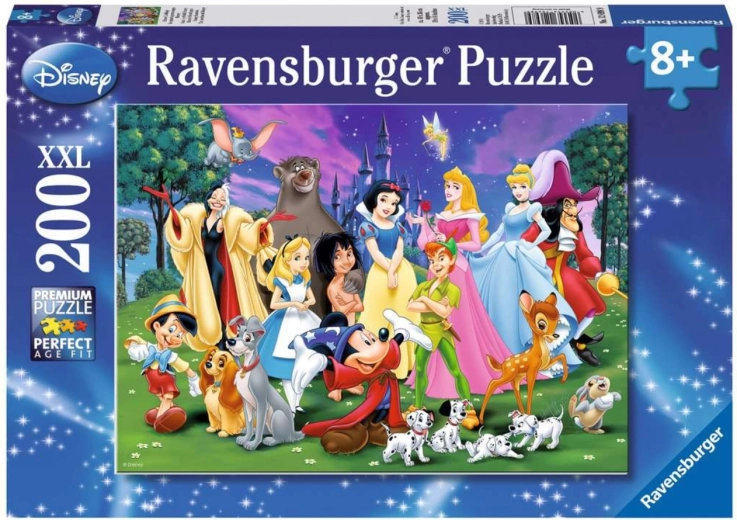 Puzzle Ravensburger Disney fiabe preferite 200 pezzi