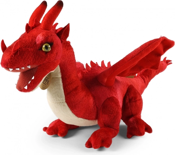 Drago di peluche rosso ECO-FRIENDLY 40 cm