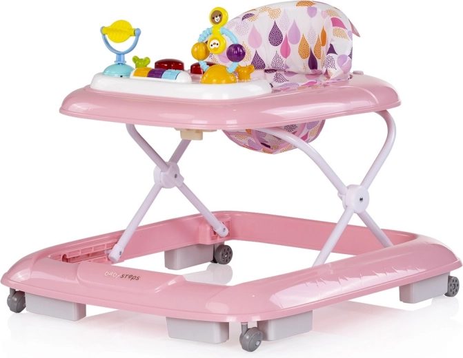 girello per bambini Baby Steps rosa