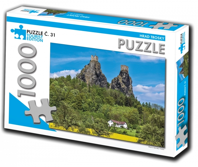 Puzzle Trosky edizione turistica 1000 pezzi