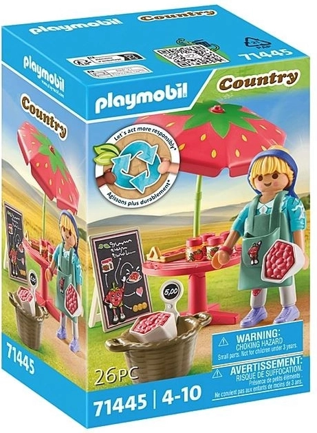 Bancarella con marmellata fatta in casa PLAYMOBIL Country