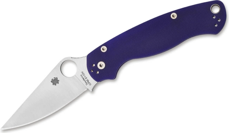 Spyderco Para 3 dark blue coltello tascabile pieghevole 8,7 cm