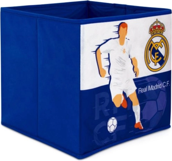 Box portaoggetti pieghevole e organizer Real Madrid 31 × 31 × 31 cm