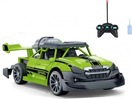 Auto RC 1:20 con effetto fumo rosso