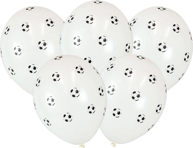 Palloncini con stampa di pallone da calcio