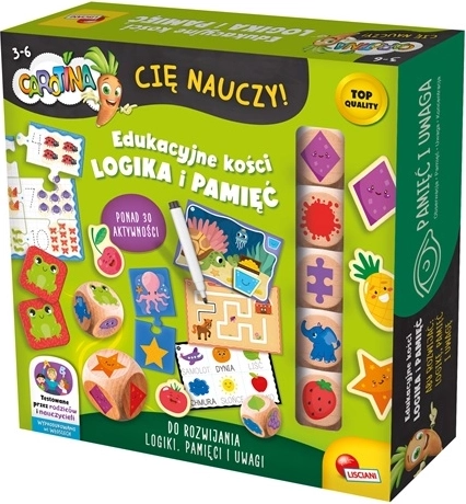Lisciani Carotina gioco educativo – logica e incastri a “ossa”
