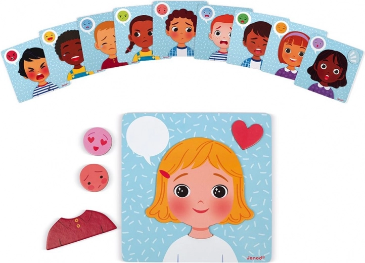 JANOD Emozioni e sentimenti con modelli 20 pz