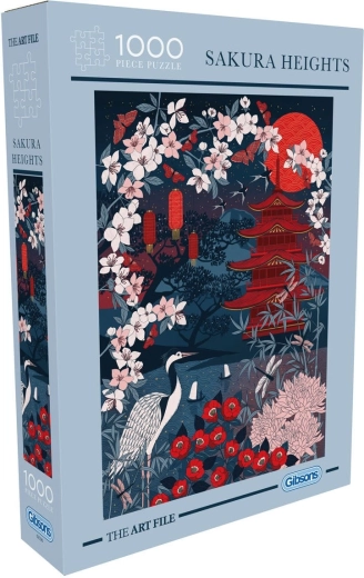Puzzle Gibsons The Art File: Sakura 1000 pezzi