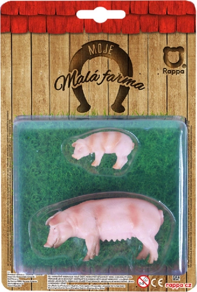 Animali della fattoria 2 in 1 – maiali