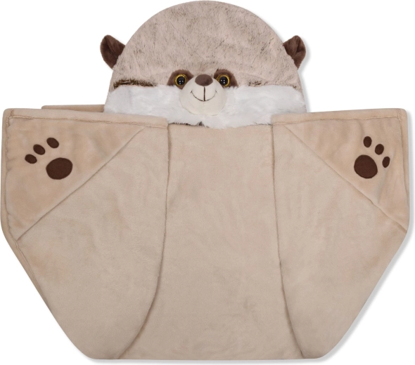 Coperta riscaldante con cappuccio Suricata di Cozy Noxxiez