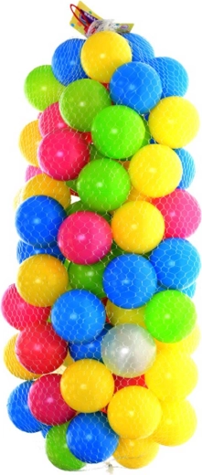 Palline baby colorate per piscinetta 6 cm (100 pz)