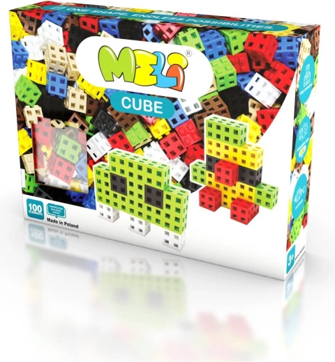 Meli Cube 100 pezzi – cubi 3D creativi