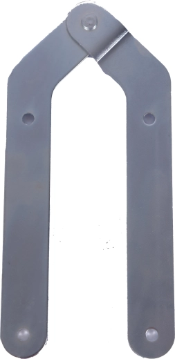 cerniera per scala a forbice 200 mm zincata (1 paio)