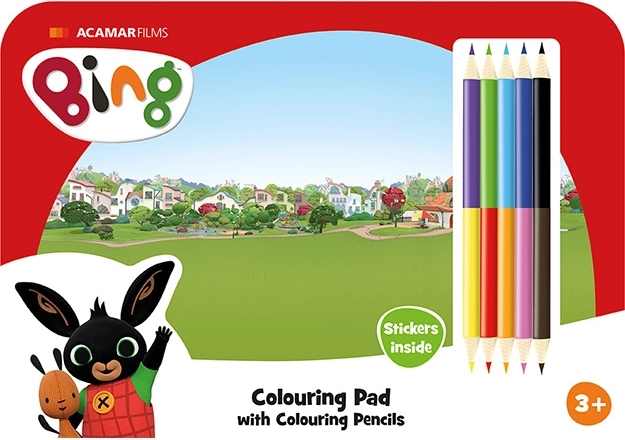 Set da disegno con pastelli Bing