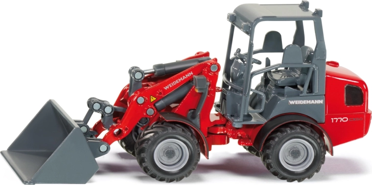 Siku Farmer pala gommata Weidemann 1770 CX50 1:32