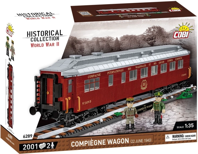 Carrozza storica COBI di Compiègne 22 giugno 1940 1:35