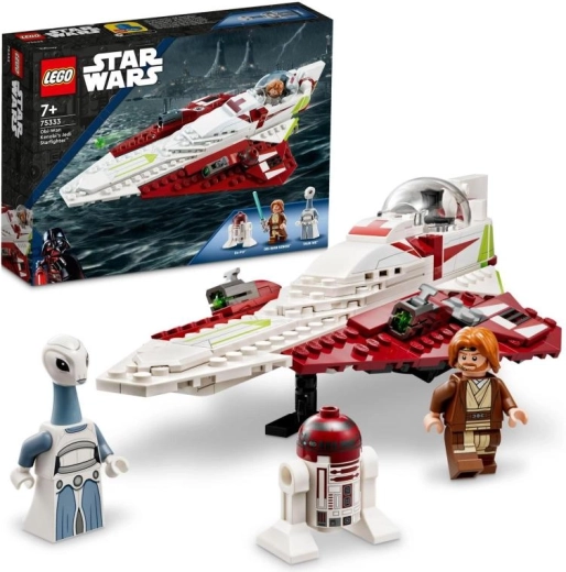 Lego star wars caccia jedi di obi-wan kenobi